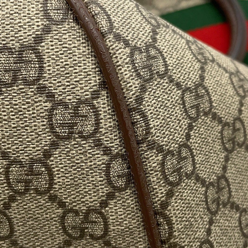 グッチ ボストンバッグ GGスプリーム シェリーライン 547959 GUCCI 2wayショルダーバッグ 旅行用 トラベル