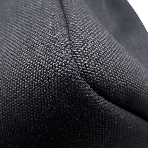 エルメス エールバッグジップPM ルトゥルネ ブラック/ラッカー金具/ゴールド金具 トワルミリタリー/ヴァッシュハンター W刻印 黒
