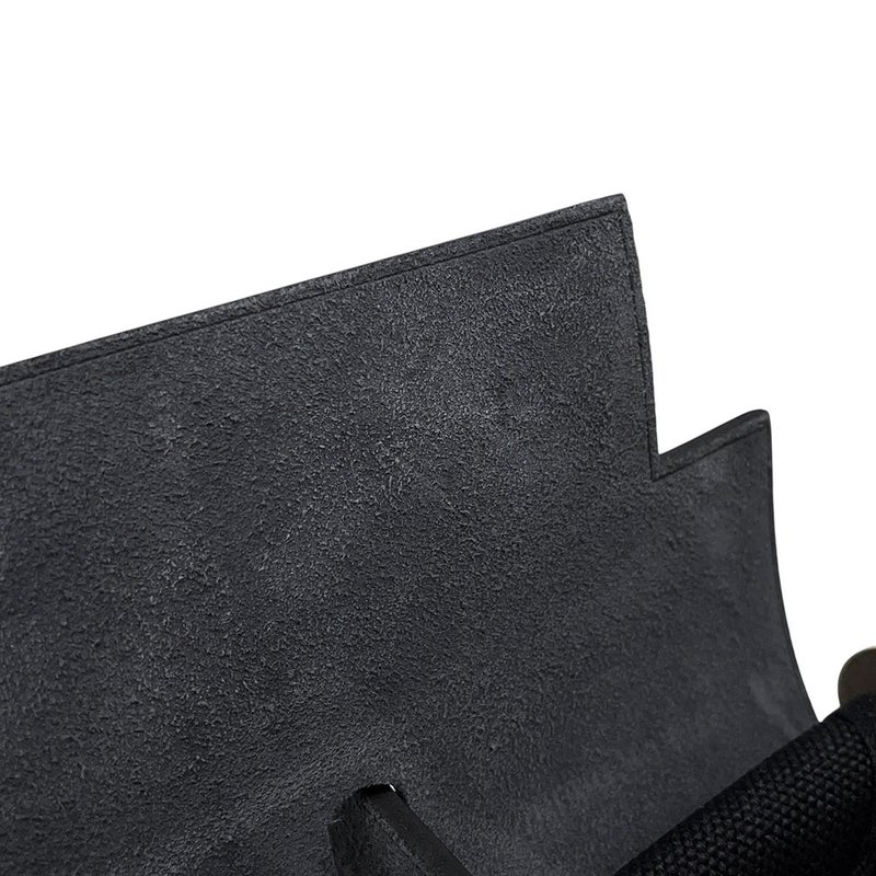 エルメス エールバッグジップPM ルトゥルネ ブラック/ラッカー金具/ゴールド金具 トワルミリタリー/ヴァッシュハンター W刻印 黒