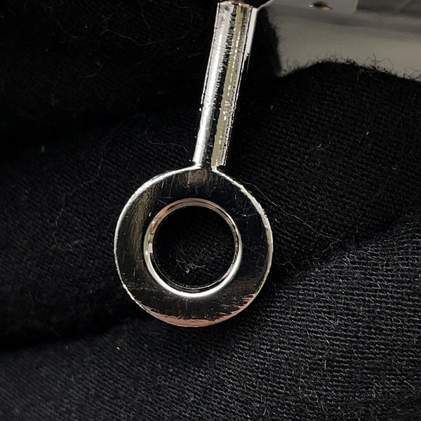 エルメス ハンドバッグ ポシェットケリー グラファイト/シルバー金具 アリゲーターシャイン C刻印