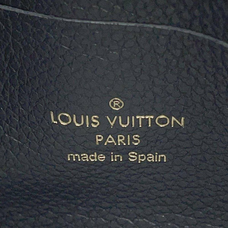 ルイヴィトン チェーンショルダーバッグ モノグラム・アンプラント ポシェット・ドゥーブル ジップ M68568 LOUIS VUITTON 黒