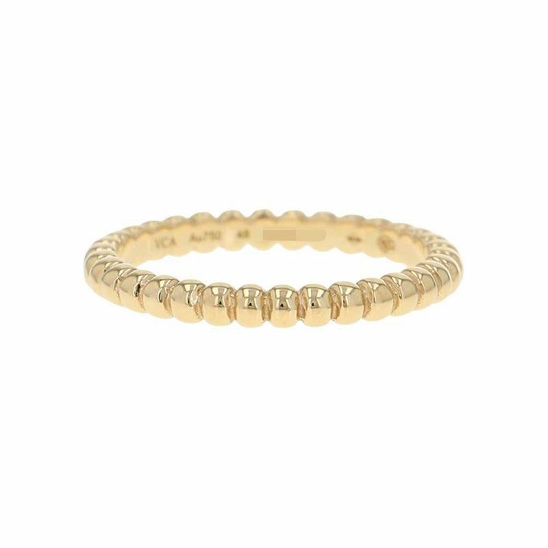 ヴァンクリーフ&アーペル リング ペルレ ゴールドパール スモール K18YGイエローゴールド サイズ48 VCARN95Q00 指輪