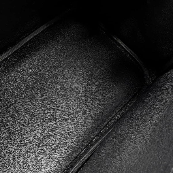 エルメス バーキン25 ブラック/ゴールド金具 トゴ U刻印 HERMES Birkin ハンドバッグ 黒