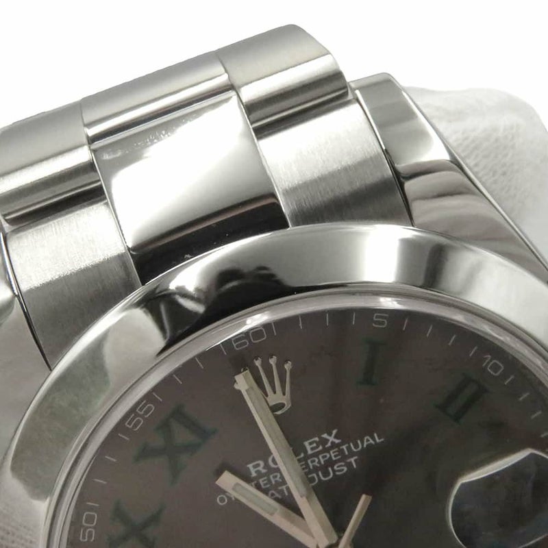 ロレックス デイトジャスト41 126300 ROLEX 腕時計 スレート文字盤