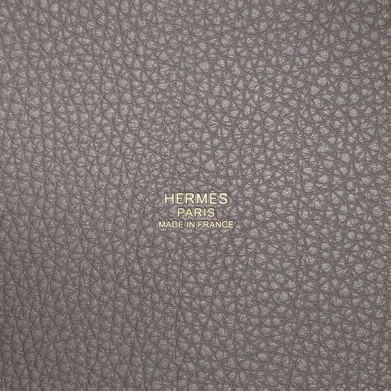 エルメス ハンドバッグ ピコタンロックPM グリメイヤー/ゴールド金具 トリヨンクレマンス W刻印