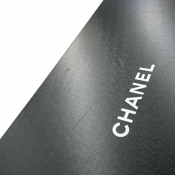 シャネル ロングブーツ ココマーク チェーン レディースサイズ37C G39171 CHANEL 靴 黒