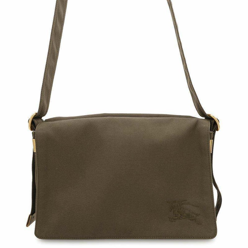バーバリー ショルダーバッグ トレンチ クロスボディバッグ コットンキャンバス 8092041 BURBERRY カーキ