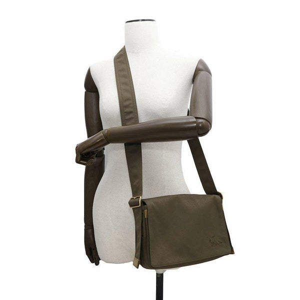 バーバリー ショルダーバッグ トレンチ クロスボディバッグ コットンキャンバス 8092041 BURBERRY カーキ