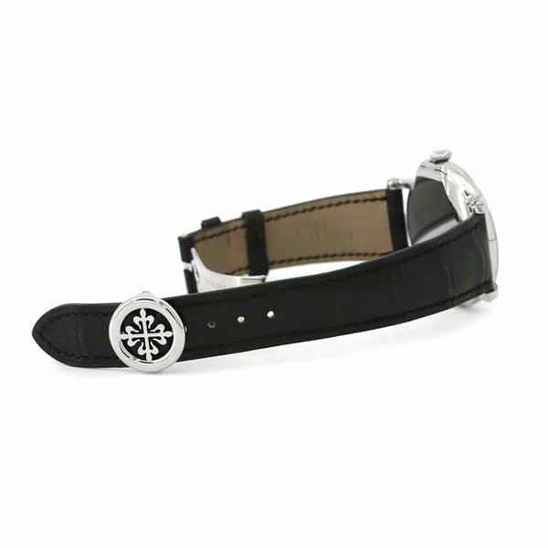 パテックフィリップ カラトラバ オフィサー 5153G-010 PATEK PHILIPPE 腕時計 シルバー文字盤