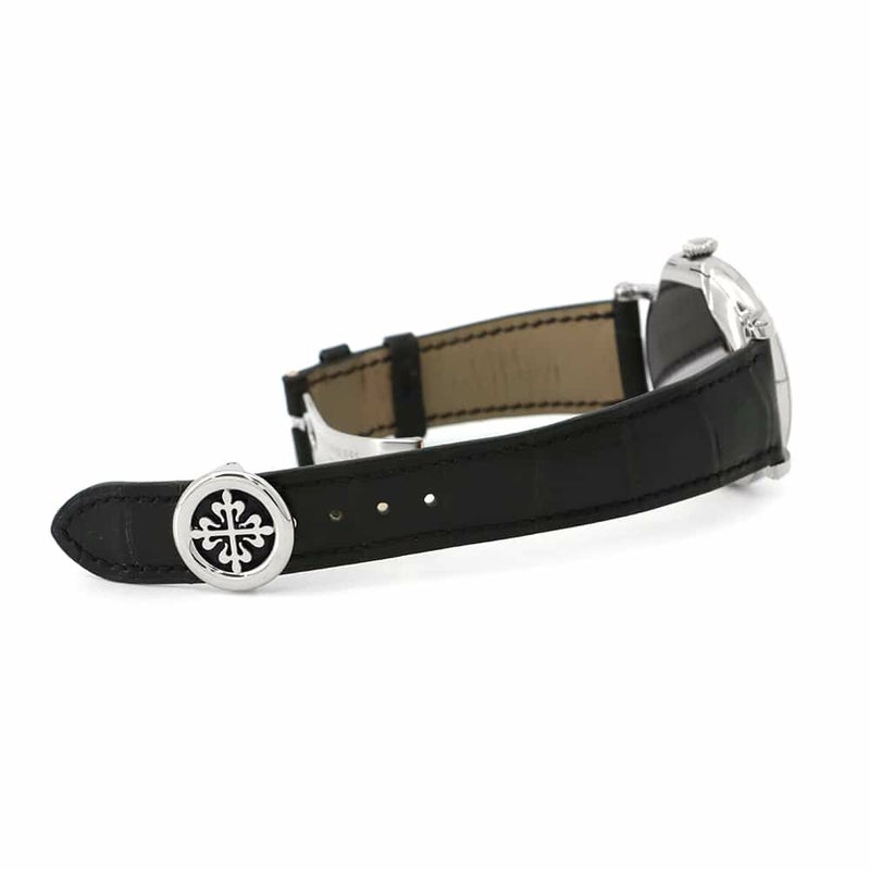 パテックフィリップ カラトラバ オフィサー 5153G-010 PATEK PHILIPPE 腕時計 シルバー文字盤