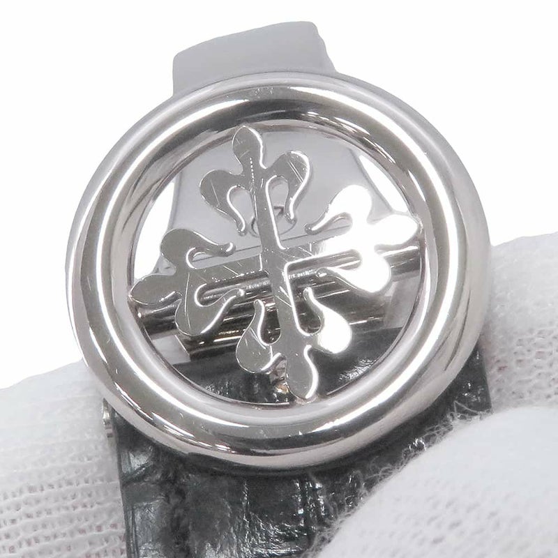 パテックフィリップ カラトラバ オフィサー 5153G-010 PATEK PHILIPPE 腕時計 シルバー文字盤