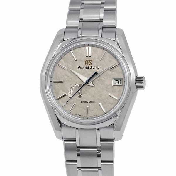 セイコー グランドセイコー ヘリテージコレクション SBGA445 ライトグレー文字盤 大雪