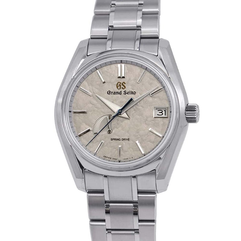 セイコー グランドセイコー ヘリテージコレクション SBGA445 SEIKO 腕時計 ライトグレー文字盤 大雪