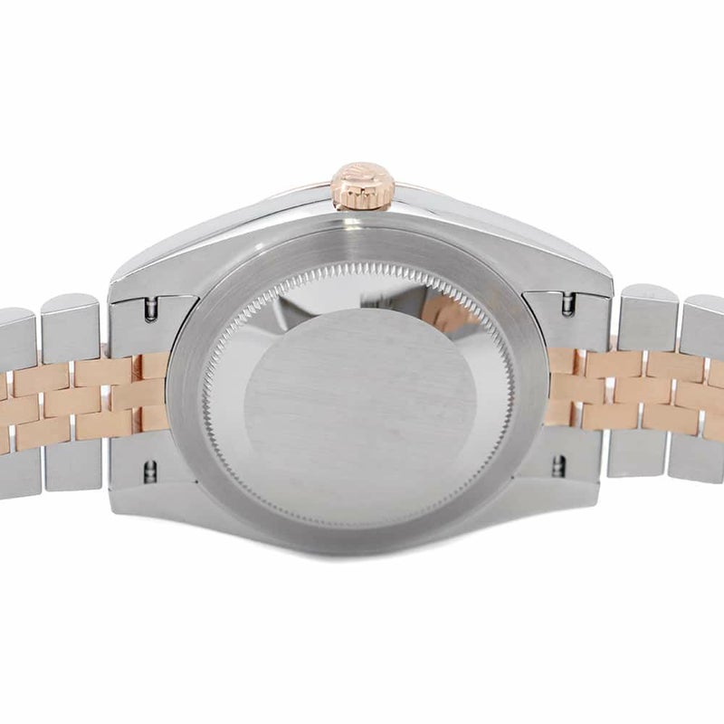 ロレックス デイトジャスト41 SS/K18PG 126331G ROLEX 腕時計 チョコレート文字盤 10Pダイヤ　エバーローズゴールド