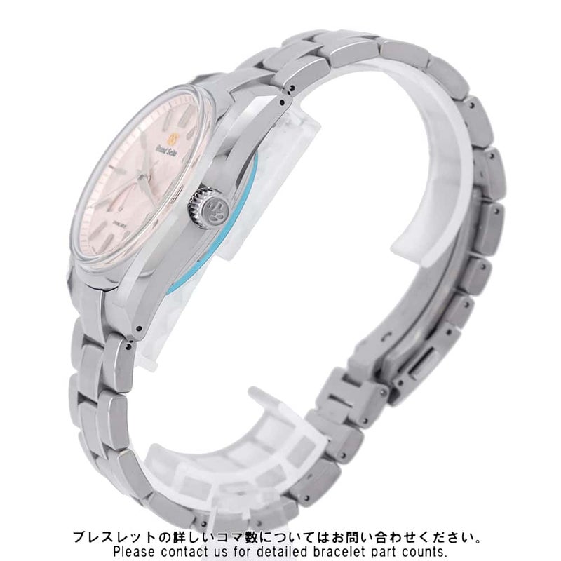 セイコー グランドセイコー ヘリテージコレクション SBGA443 SEIKO グレイッシュピンク文字盤 花筏