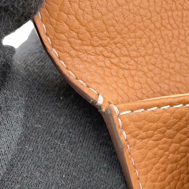 デルヴォー ハンドバッグ タンペートPM クリスピーカーフレザー AA0612AMF0ADNDO 2way ブラウン デルボー