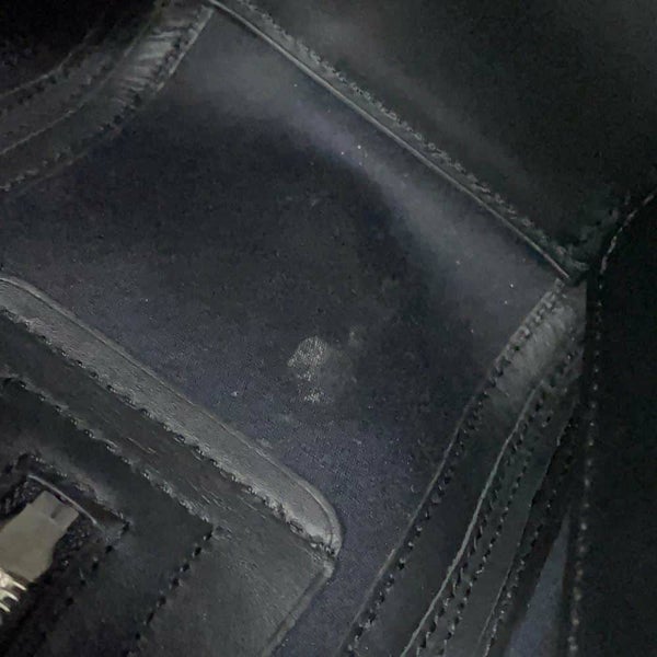 デルヴォー ハンドバッグ クールボックスMM カーフレザー ラフィア AA0457BBK0AOCPA DELVAUX 2way 黒