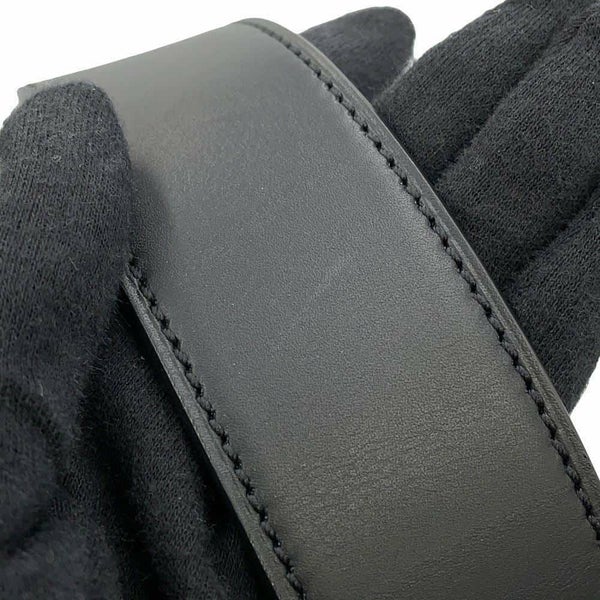 デルヴォー ハンドバッグ クールボックスMM カーフレザー ラフィア AA0457BBK0AOCPA DELVAUX 2way 黒