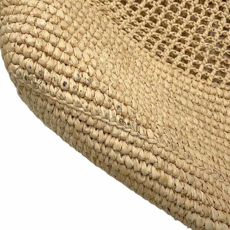 サンローランパリ トートバッグ イカール マキシ ショッピングバッグ ラフィアクロシェ 772191 SAINT LAURENT PARIS