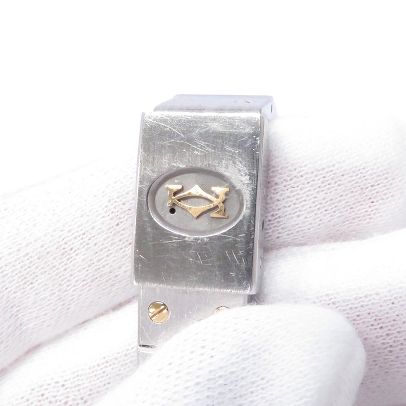 カルティエ サントスオクタゴン SM W2001683 Cartier 腕時計 アイボリー文字盤 クォーツ