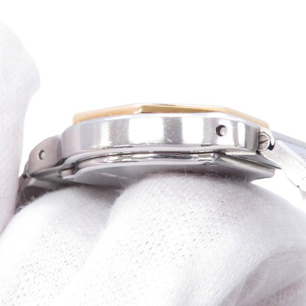 カルティエ サントスオクタゴン SM W2001683 Cartier 腕時計 アイボリー文字盤 クォーツ