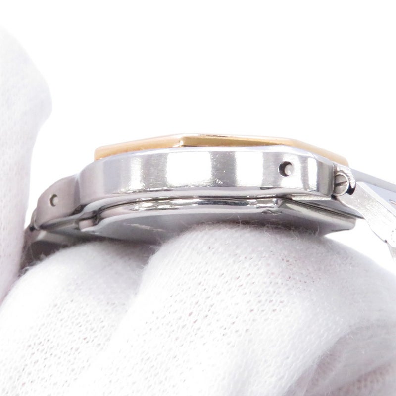 カルティエ サントスオクタゴン SM W2001683 Cartier 腕時計 アイボリー文字盤 クォーツ