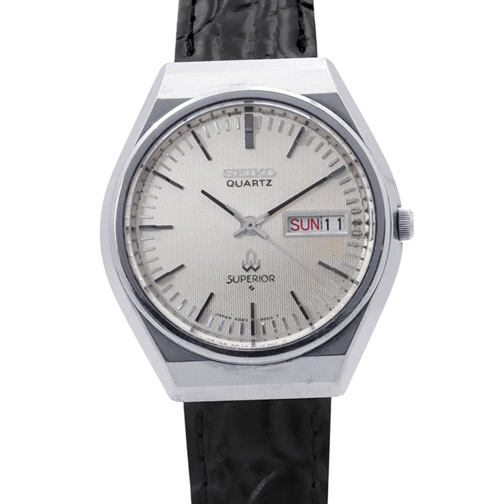 セイコー スーペリア 4883-8000 SEIKO 腕時計 シルバー文字盤 | 中古