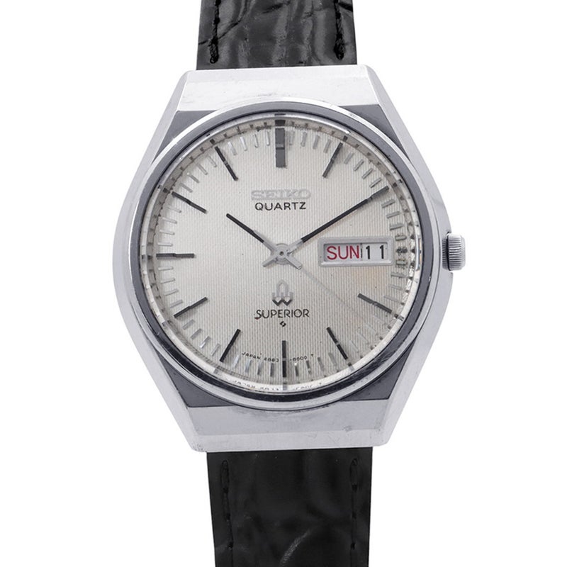 セイコー スーペリア 4883-8000 SEIKO 腕時計 シルバー文字盤
