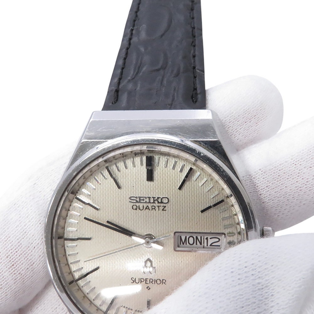 セイコー スーペリア 4883-8000 SEIKO 腕時計 シルバー文字盤 | 中古