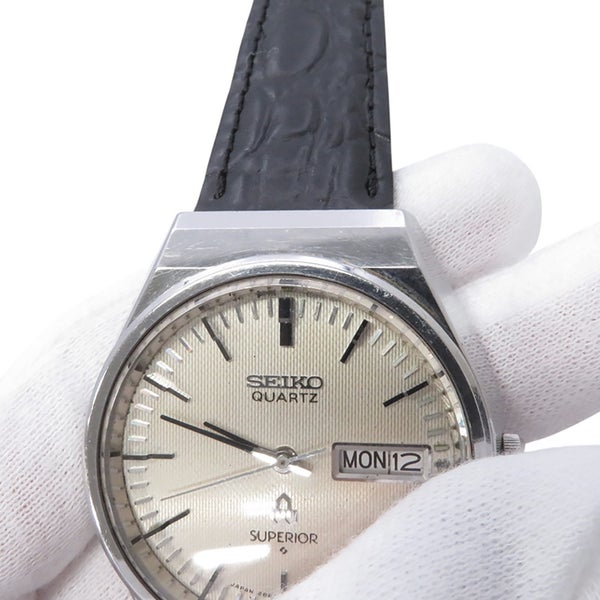 セイコー スーペリア 4883-8000 SEIKO 腕時計 シルバー文字盤