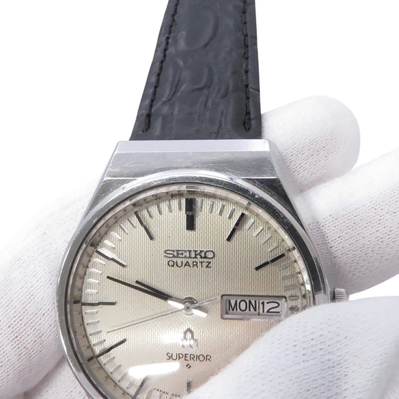 セイコー スーペリア 4883-8000 SEIKO 腕時計 シルバー文字盤