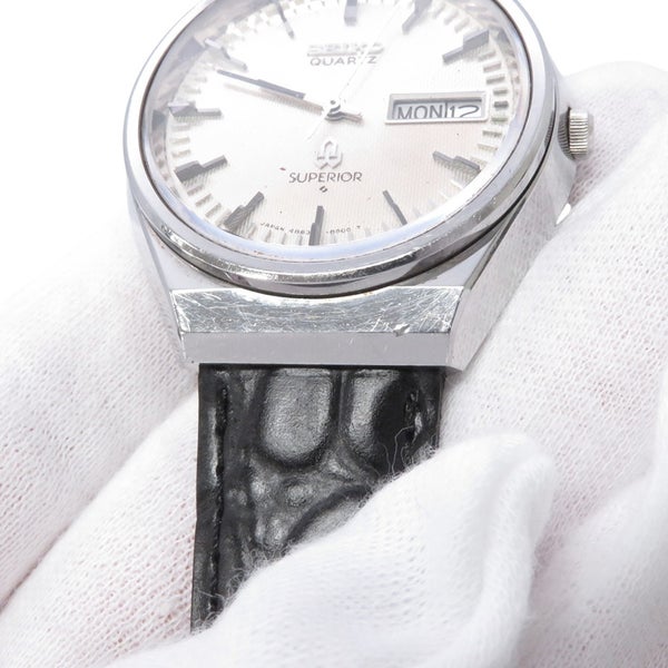 セイコー スーペリア 4883-8000 SEIKO 腕時計 シルバー文字盤