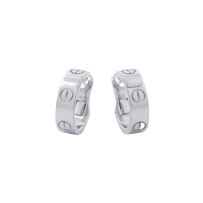 カルティエ ピアス LOVE イヤリング K18WGホワイトゴールド B8022400 Cartier ラブ ジュエリー