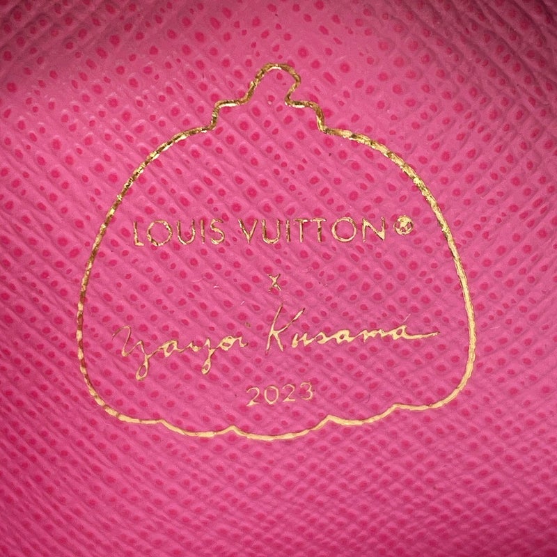 ルイヴィトン コインケース モノグラム・パンプキン LV×YK コインパース M82109 LOUIS VUITTON 小銭入れ 草間彌生