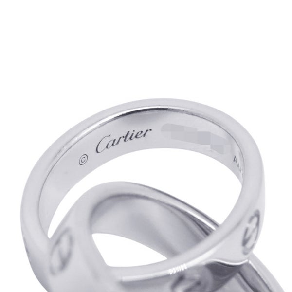 カルティエ ネックレス ベビーラブ LOVE ネックレス K18WGホワイトゴールド B7212500 Cartier ジュエリー