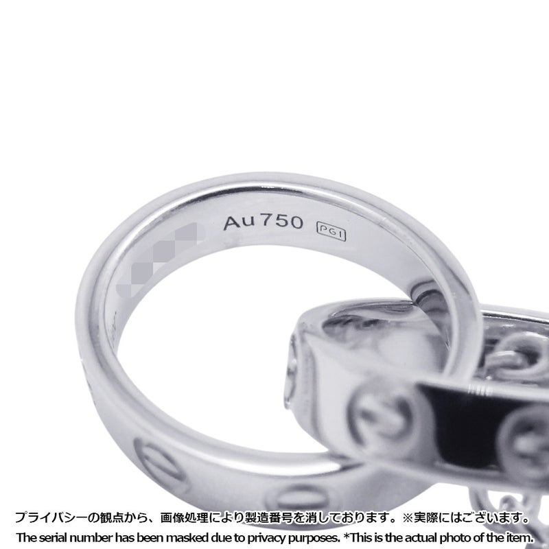 カルティエ ネックレス ベビーラブ LOVE ネックレス K18WGホワイトゴールド B7212500 Cartier ジュエリー
