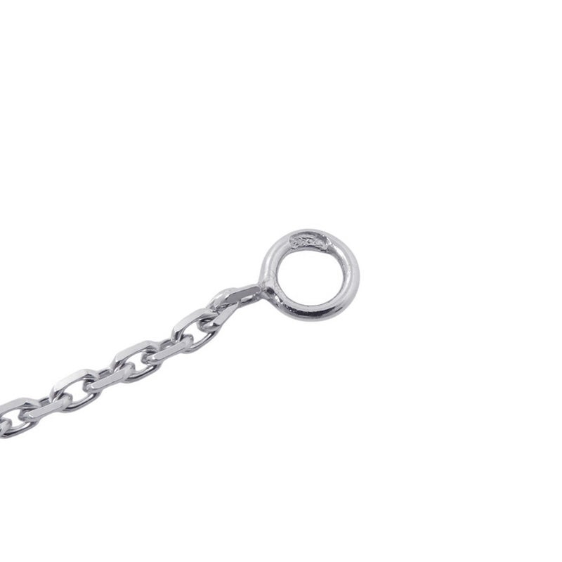 ヴァンクリ ネックレス ローズ ド ノエル クリップ スモール グレー マザーオブパール/ダイヤ 6P 計0.48ct K18WG VCARD30400