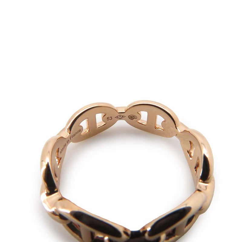 エルメス リング シェーヌダンクル アンシェネPM K18PGピンクゴールド リングサイズ53 HERMES 指輪