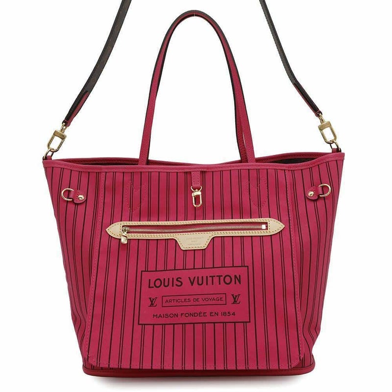 ルイヴィトン トートバッグ モノグラム ネヴァーフル・インサイドアウトMM m12707 リバーシブル ヴィトン