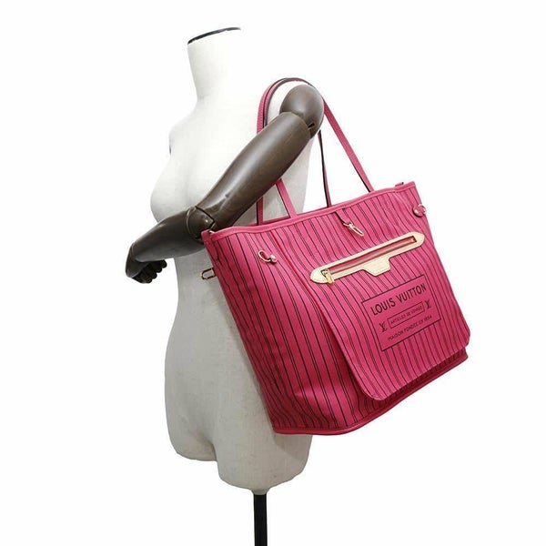 ルイヴィトン トートバッグ モノグラム ネヴァーフル・インサイドアウトMM m12707 リバーシブル ヴィトン