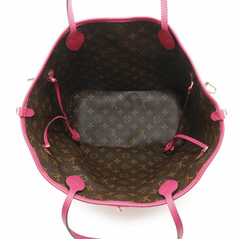 ルイヴィトン トートバッグ モノグラム ネヴァーフル・インサイドアウトMM m12707 リバーシブル ヴィトン