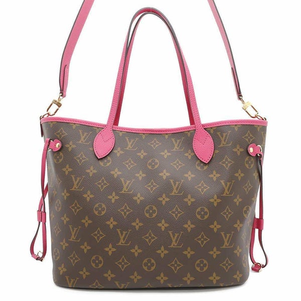 ルイヴィトン トートバッグ モノグラム ネヴァーフル・インサイドアウトMM m12707 リバーシブル ヴィトン