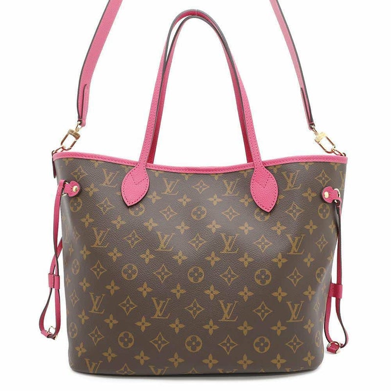 ルイヴィトン トートバッグ モノグラム ネヴァーフル・インサイドアウトMM m12707 リバーシブル ヴィトン