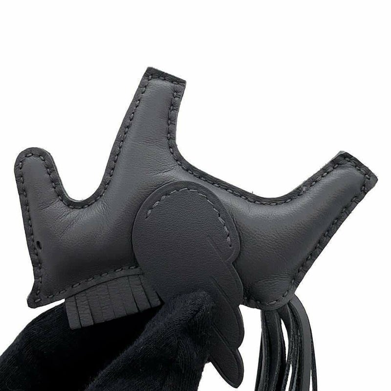 エルメス バッグチャーム ロデオ PM ペガサス アルドワーズ ラムスキン W刻印 HERMES チャーム