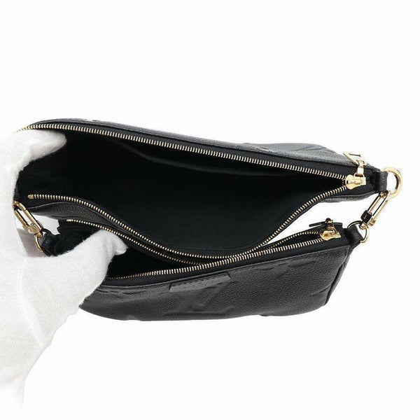 ルイヴィトン ショルダーバッグ モノグラム・アンプラント ミュルティ・ポシェット・アクセソワール M80399 LOUIS VUITTON 黒 ブラック