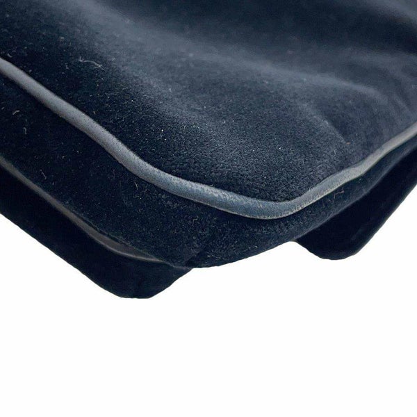 シャネル チェーンショルダーバッグ 2.55 ベロア CHANEL 黒