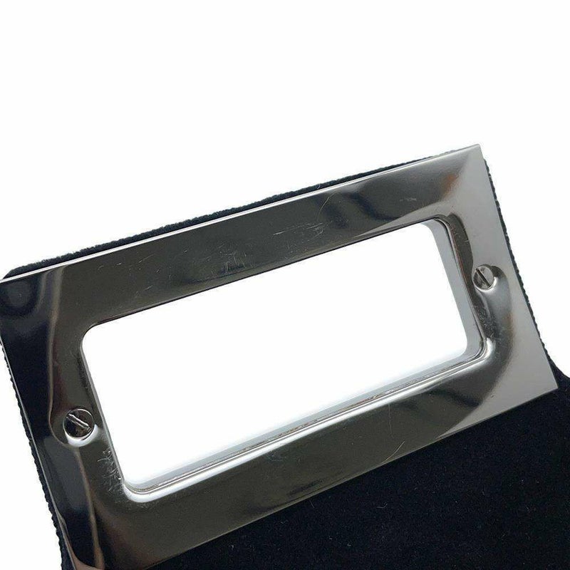 シャネル チェーンショルダーバッグ 2.55 ベロア CHANEL 黒