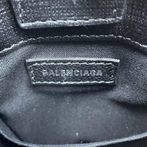 バレンシアガ ショルダーバッグ ショッピング フォンホルダーバッグ 593826 BALENCIAGA ミニバッグ クロスボディ 黒