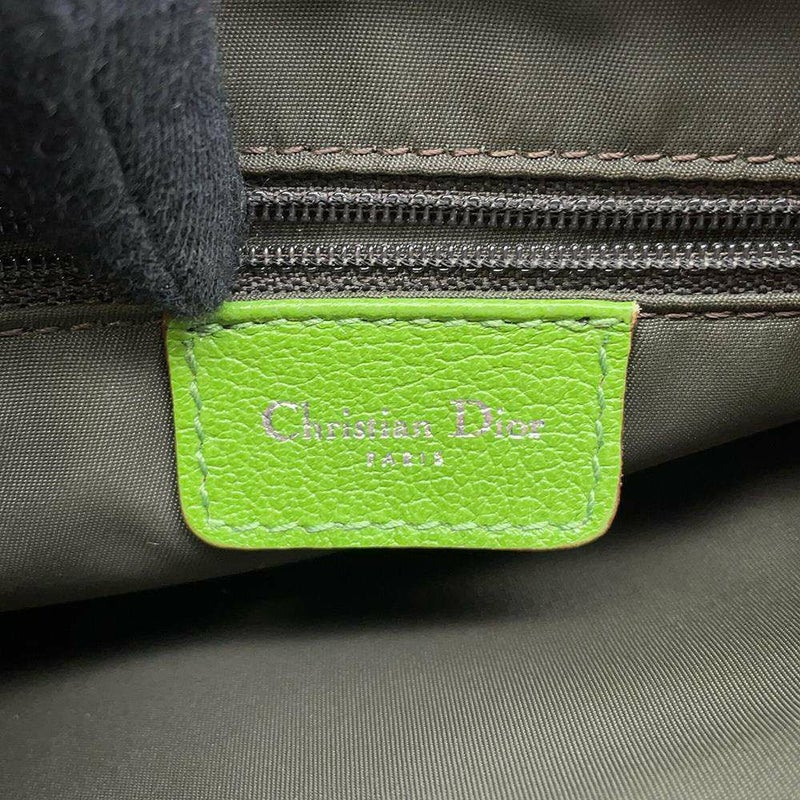 クリスチャン・ディオール ショルダーバッグ ラスタカラー オブリーク サドルバッグ Christian Dior トロッター