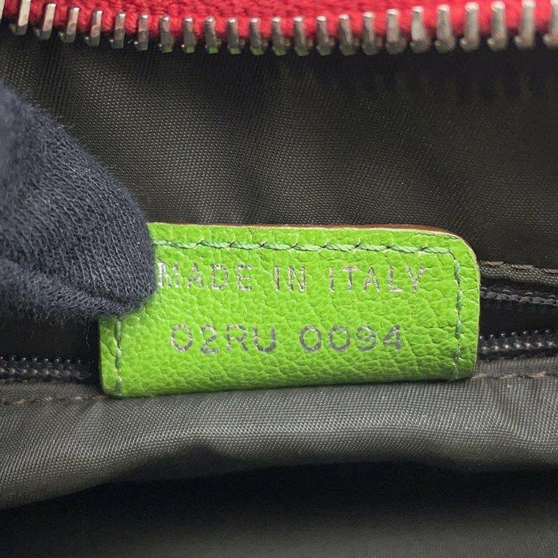 クリスチャン・ディオール ショルダーバッグ ラスタカラー オブリーク サドルバッグ Christian Dior トロッター